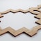 Ekena Millwork Medium Cordova Decorative Fretwork Wood Wall Panels, Red Oak, 23 1/8"W x 15 3/8"H x 3/8"T WALW16X16X0375CRVRO - alternate 3
